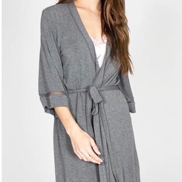 PJ Salvage Other - PJ Salvage Robe Grey Size Medium